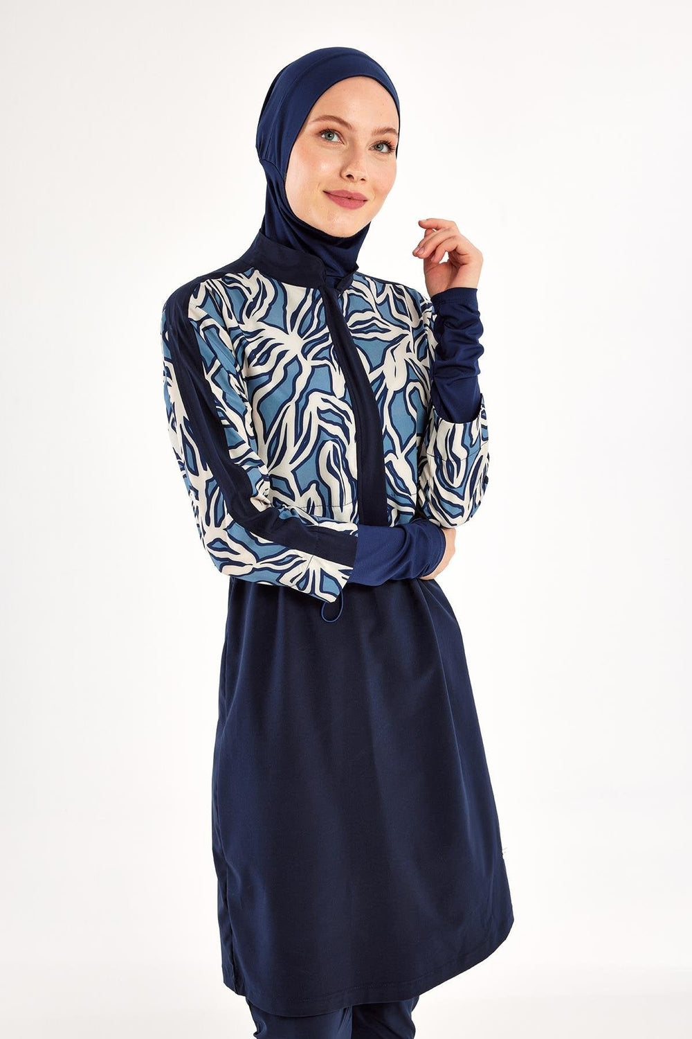 Adasea Burkini  Swimsuit  Voile