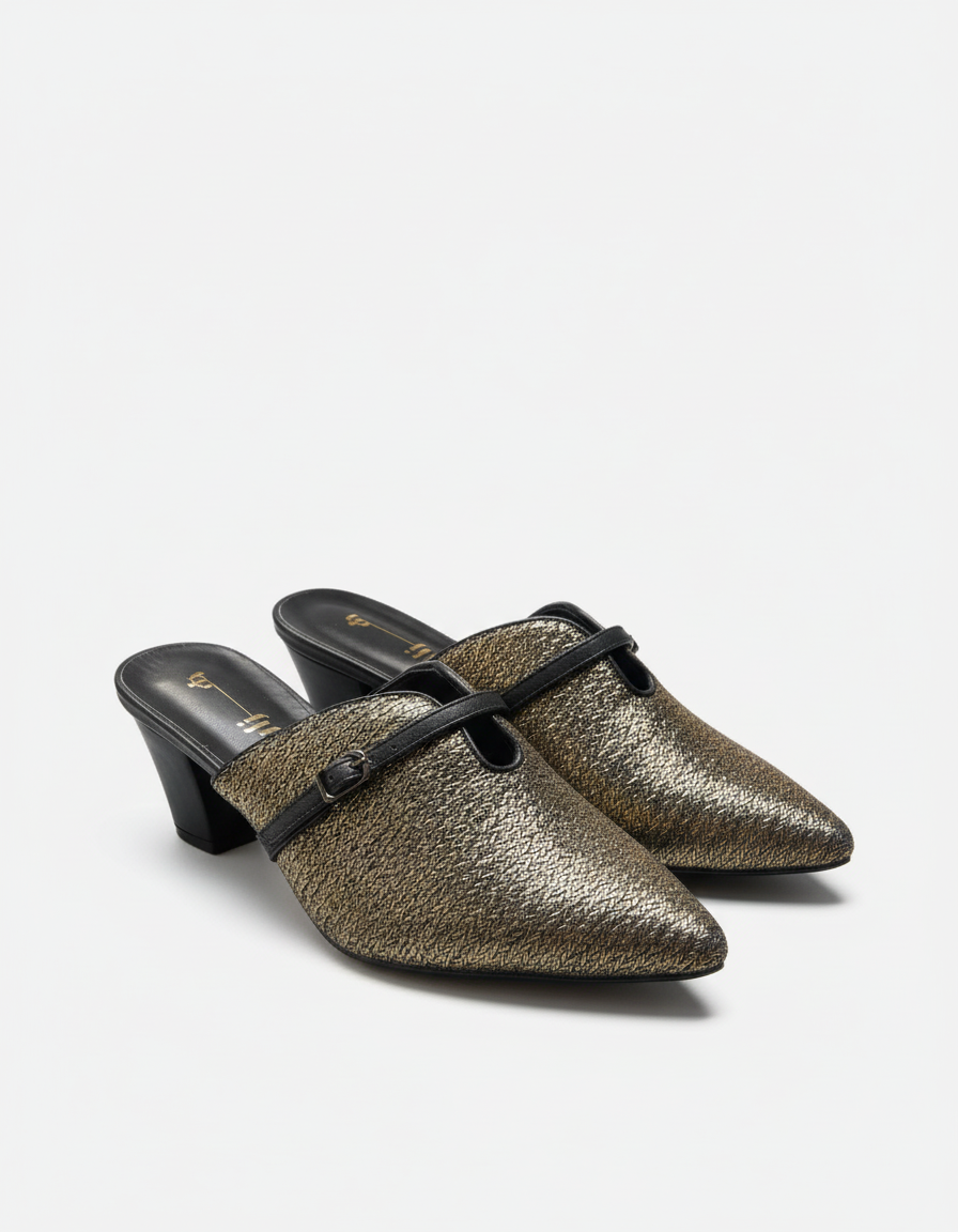 Block Heel Mules  Hazar