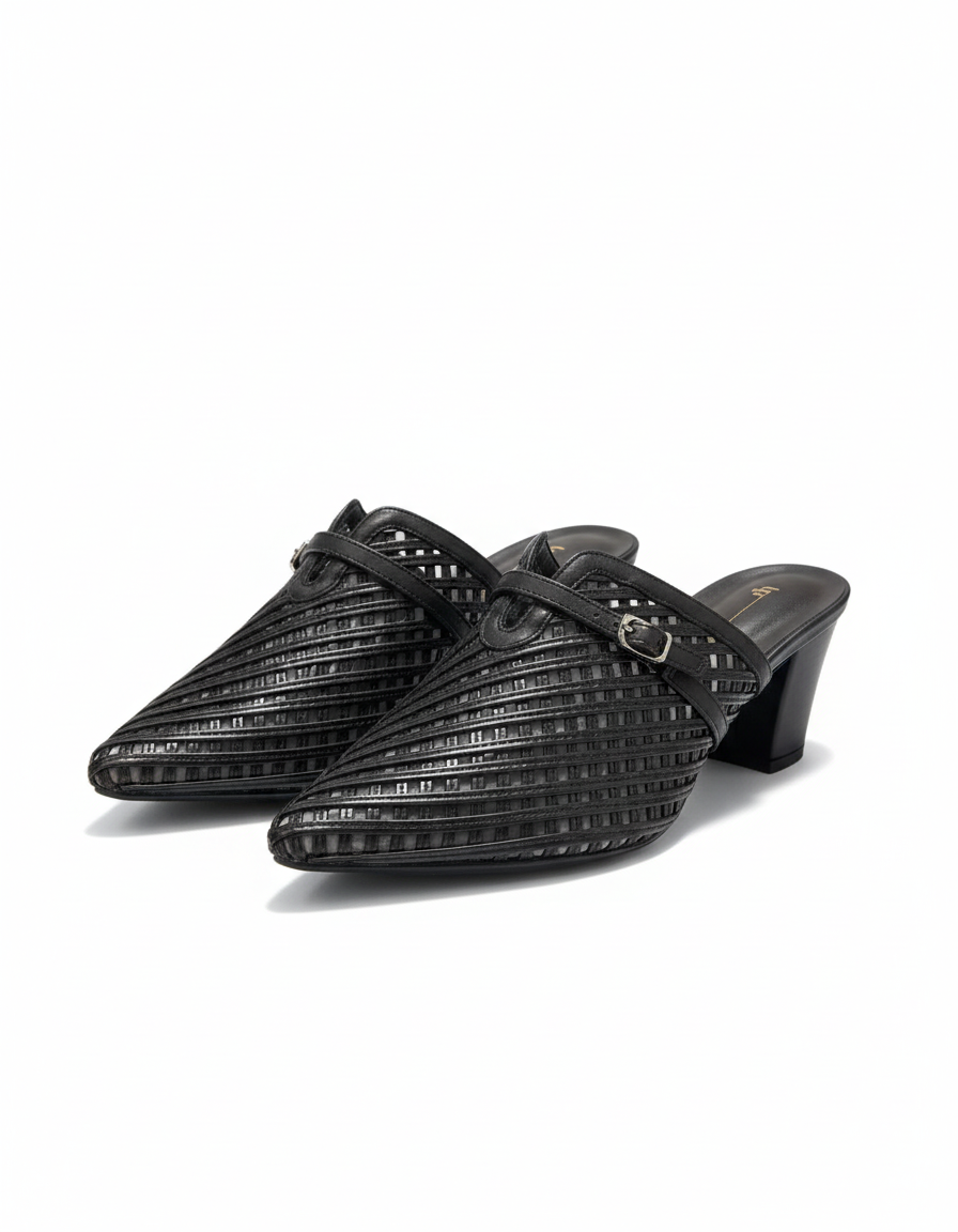 Block Heel Mules  Hazar