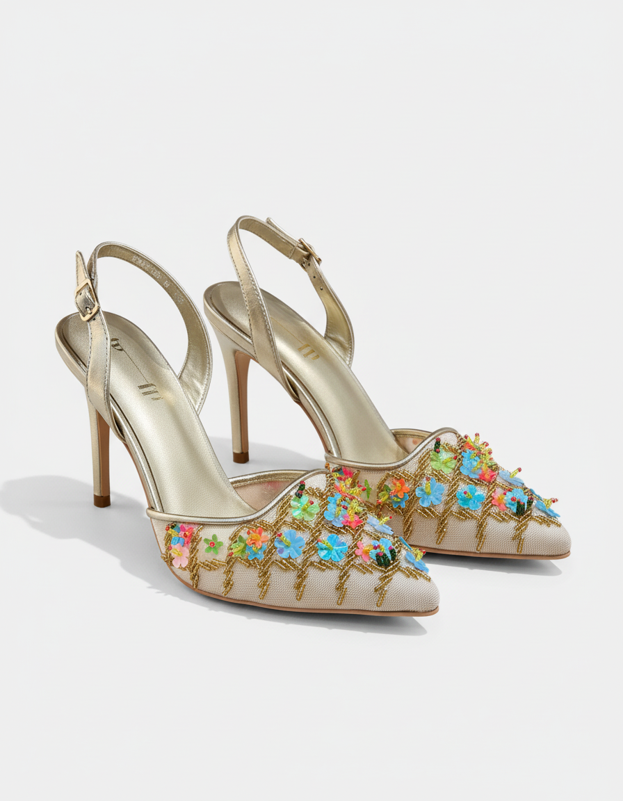 Slingbak Heeled Sandals  Hazar