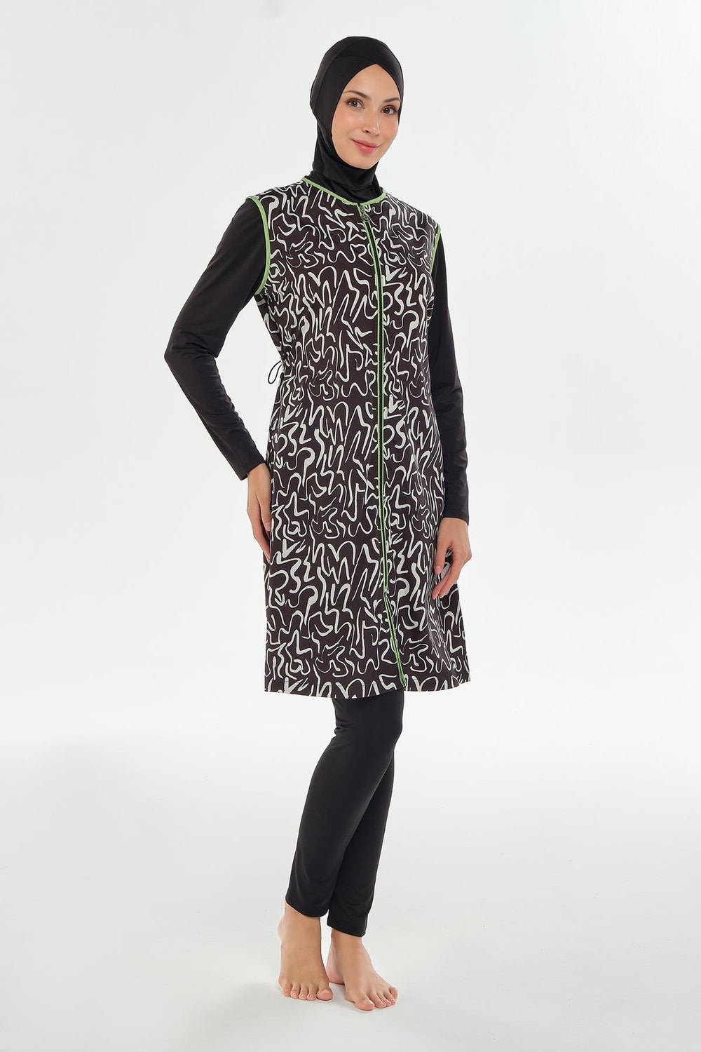 Maresiva Burkini Swimsuit  Voile