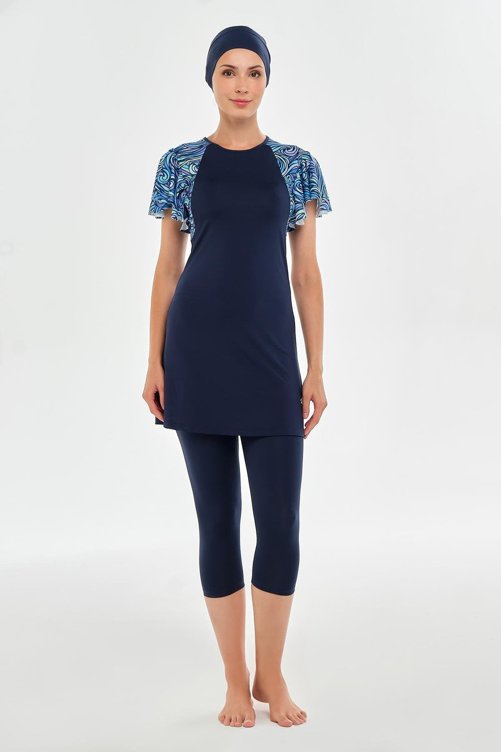 Maresiva Burkini Swimsuit  Voile