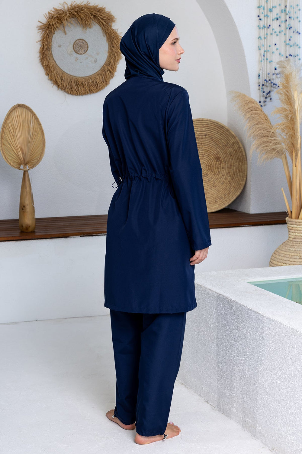 Rozamay Burkini Swimsuit-3501  Voile