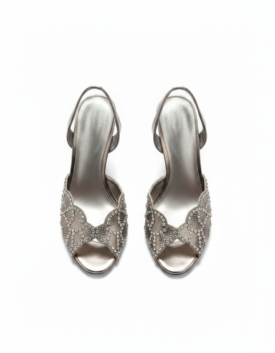 Slingbak Heeled Sandals  Hazar