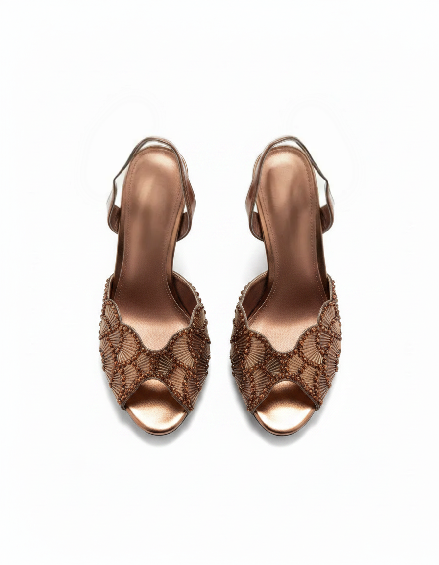 Slingbak Heeled Sandals  Hazar