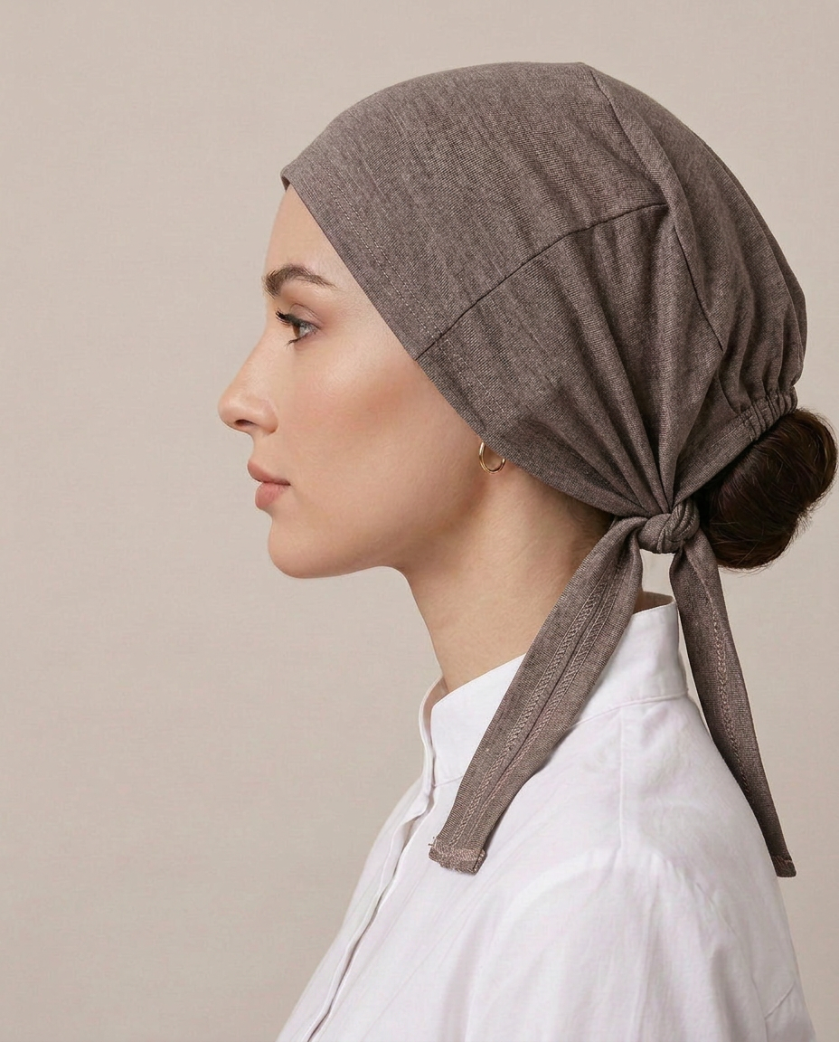 Closed Bonnet  Voile