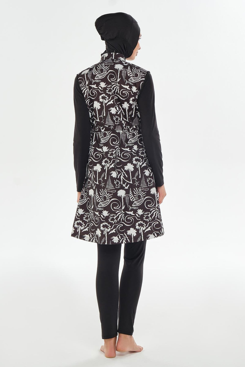 Maresiva Burkini Swimsuit  Voile