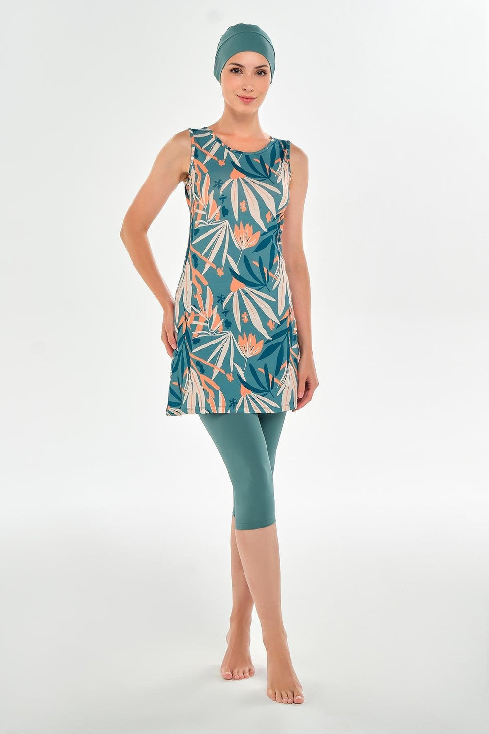 Maresiva Burkini Swimsuit  Voile