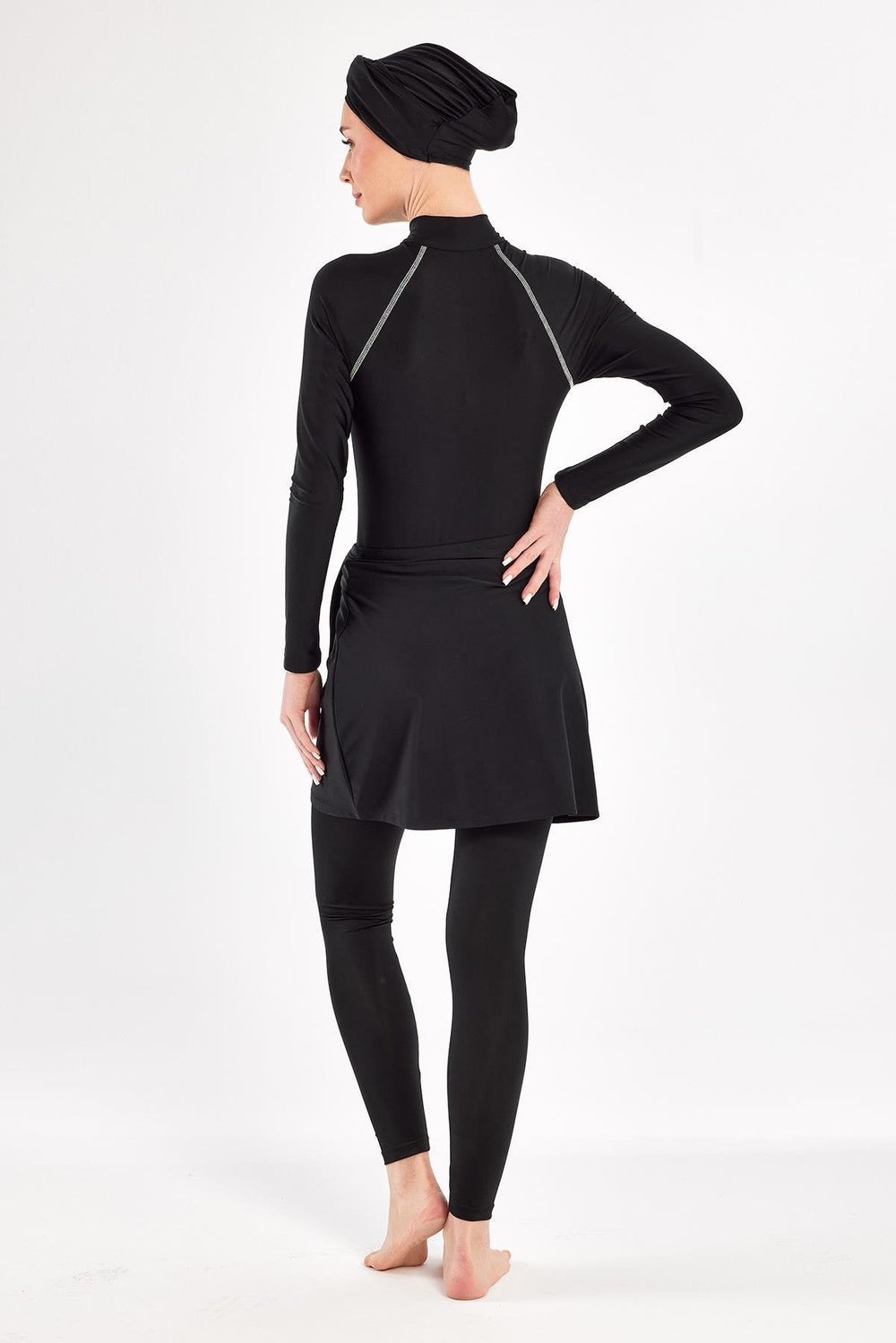 Adasea Burkini  Swimsuit  Voile