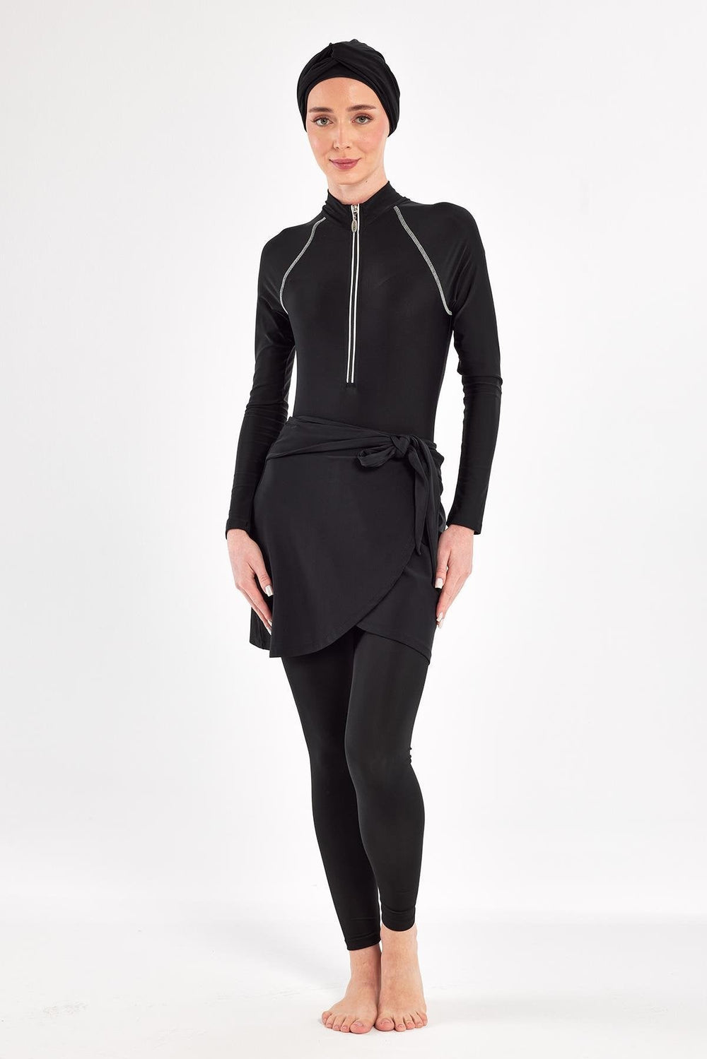 Adasea Burkini  Swimsuit  Voile