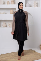 Rozamay Burkini Swimsuit-3802  Voile