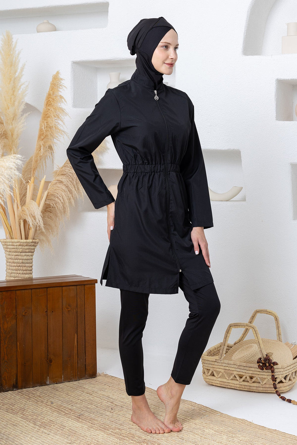 Maresiva Burkini Swimsuit-2404  Voile