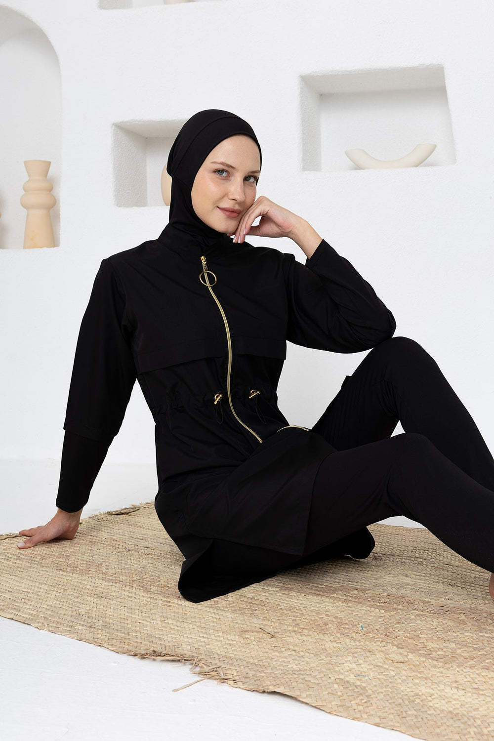 Maresiva Burkini Swimsuit-2405  Voile