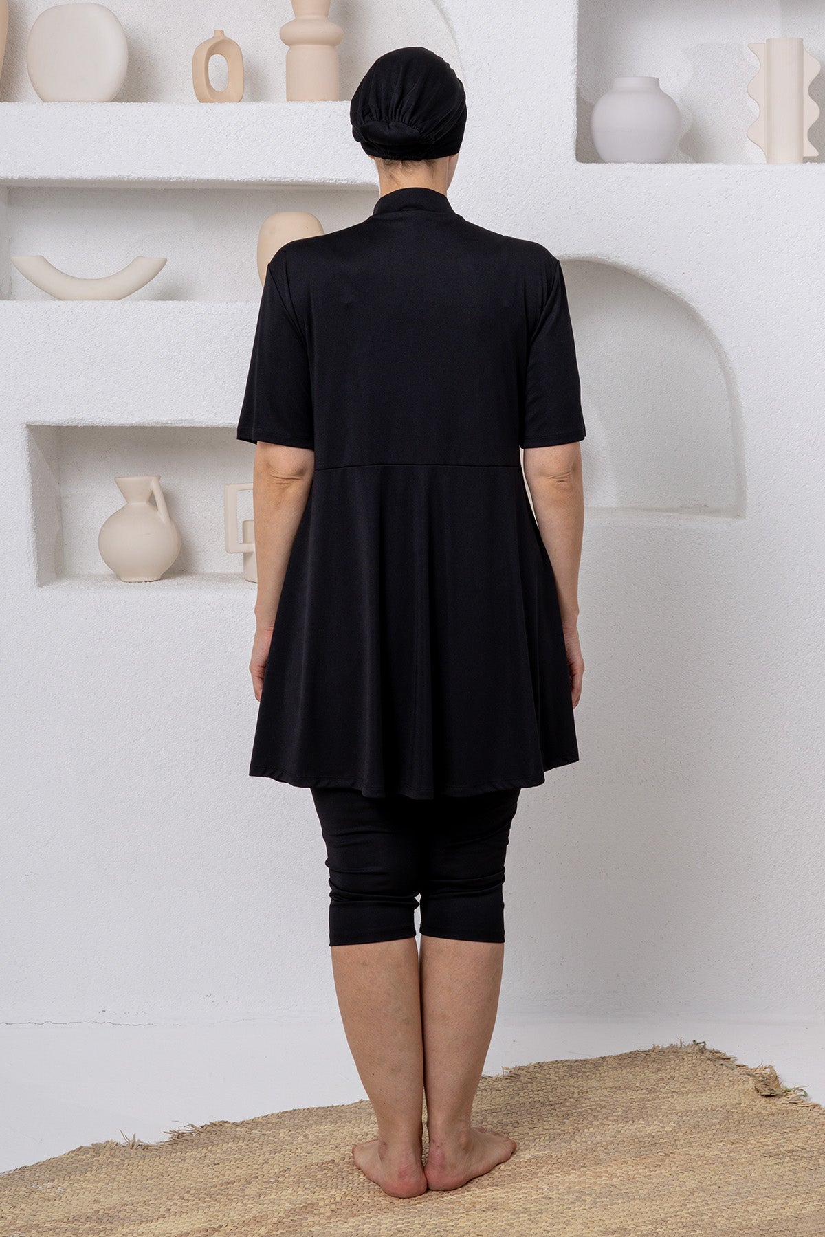 Rozamay Burkini Swimsuit-3803  Voile