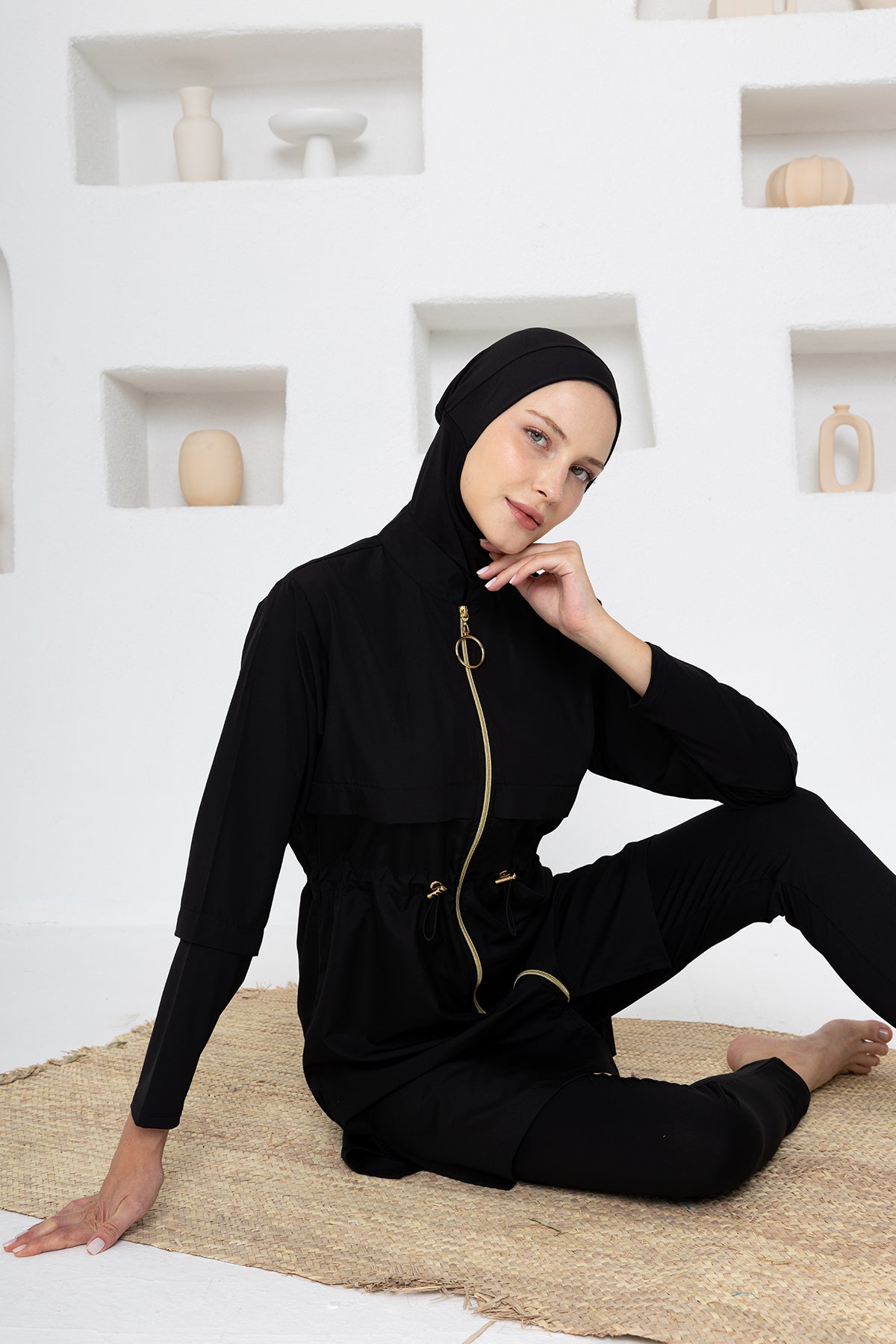 Maresiva Burkini Swimsuit-2405  Voile