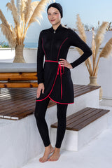 Maresiva Burkini Swimsuit-2109  Voile