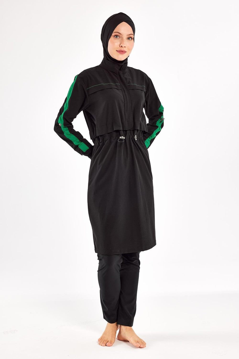 Adasea Burkini  Swimsuit  Voile