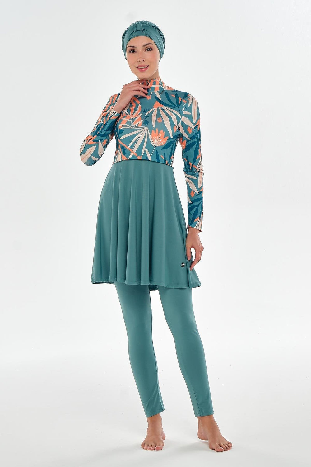 Maresiva Burkini Swimsuit  Voile