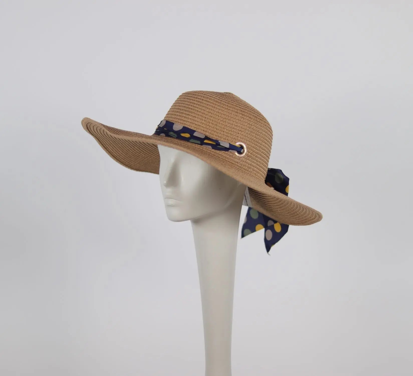 Summer Straw Hat -  Voile