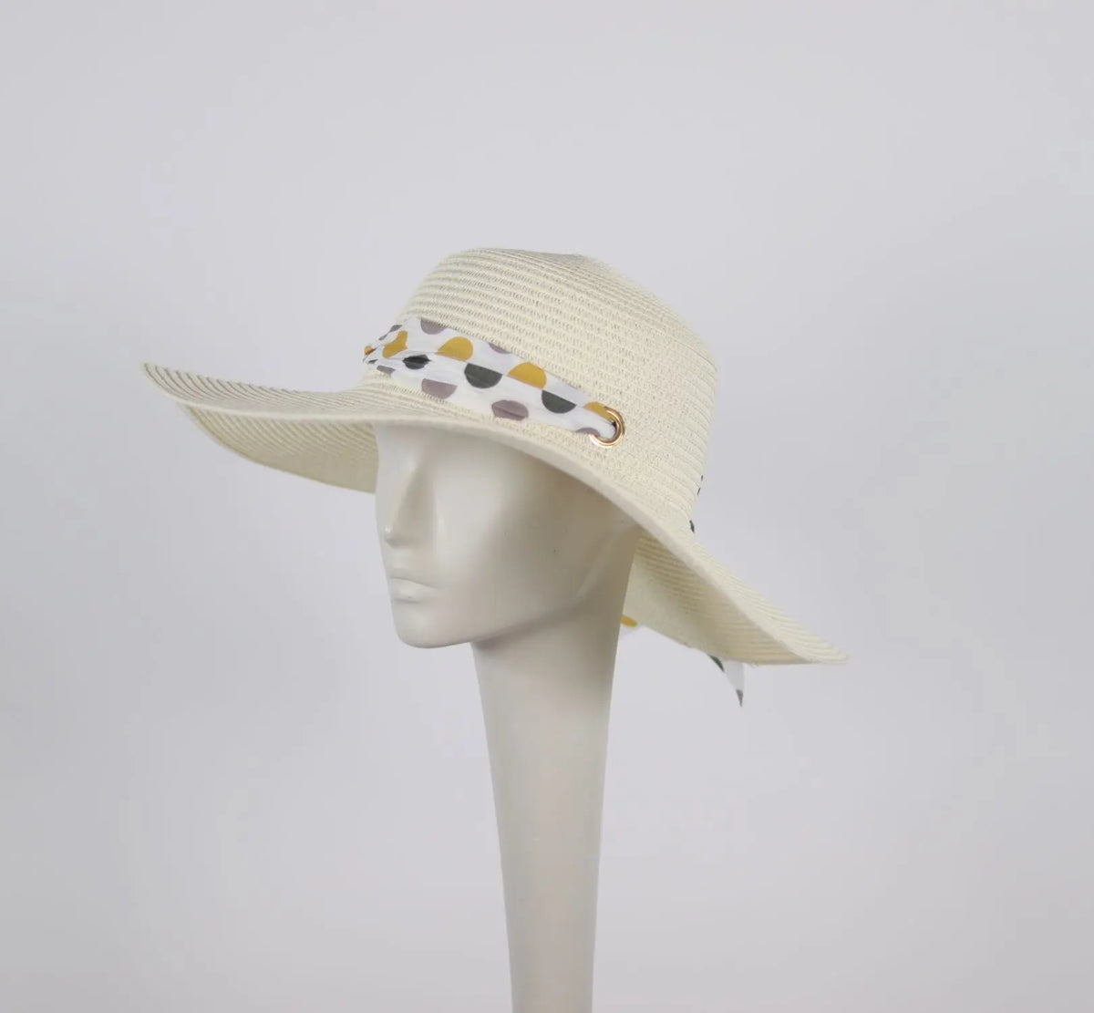 Summer Straw Hat -  Voile