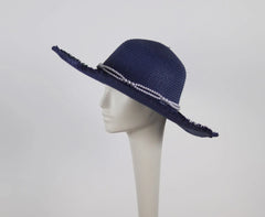 Summer Straw Hat -  Voile