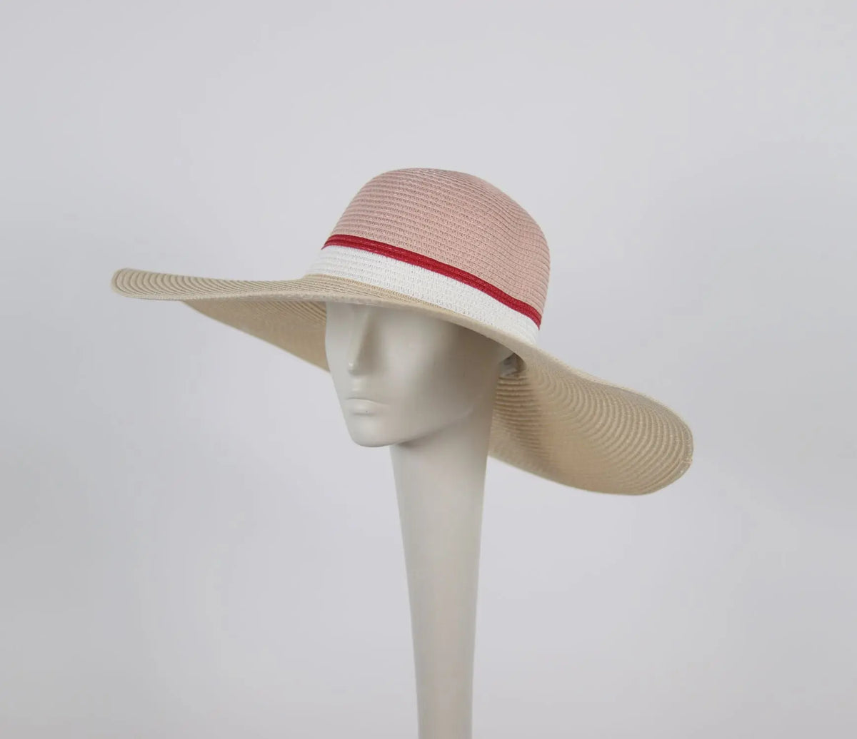 Summer Straw Hat -  Voile