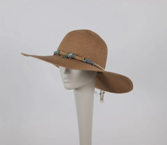 Summer Straw Hat -  Voile