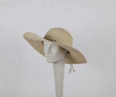 Summer Straw Hat -  Voile