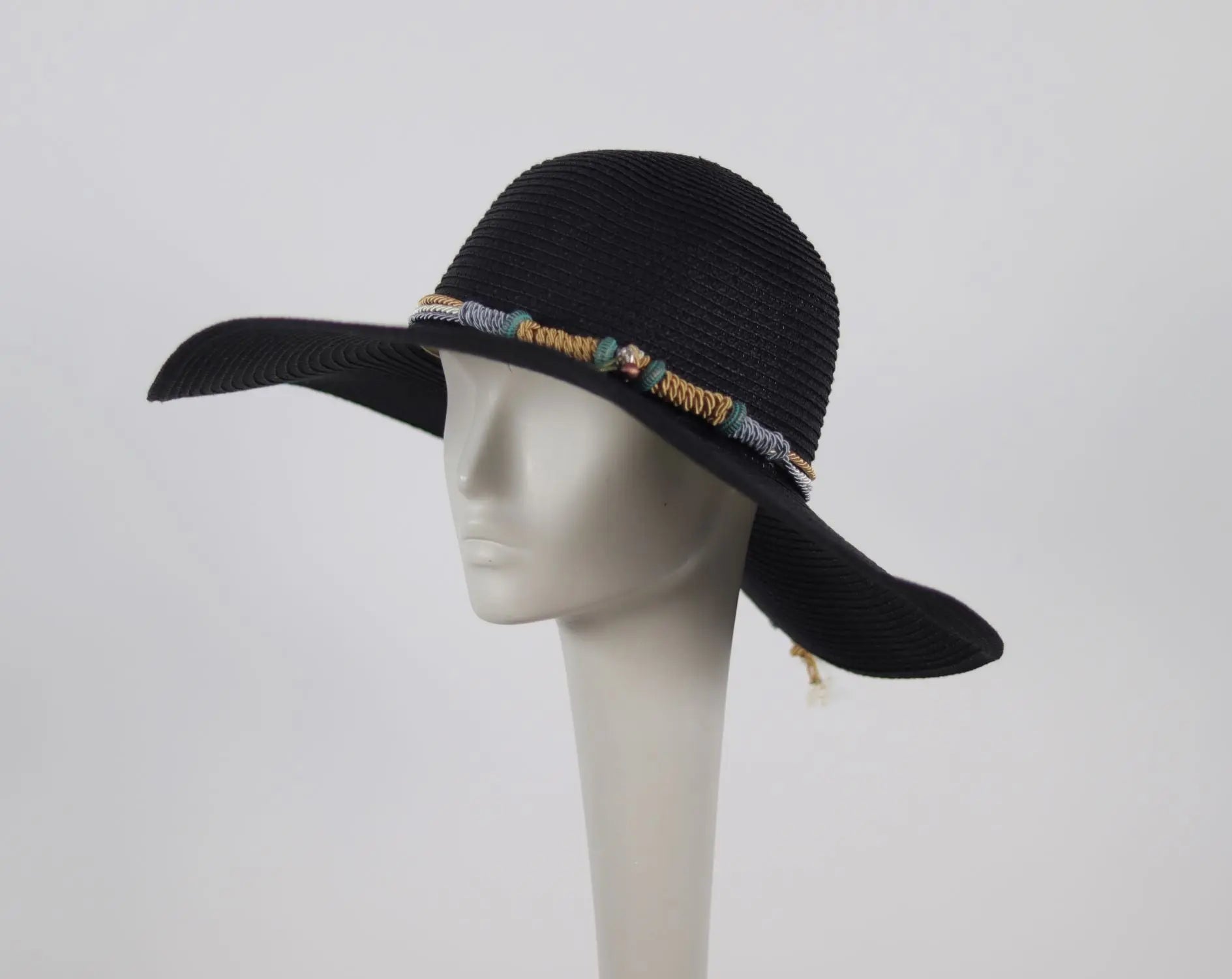 Summer Straw Hat -  Voile