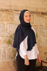 Patterned Cotton Hijab - Voile Fashion