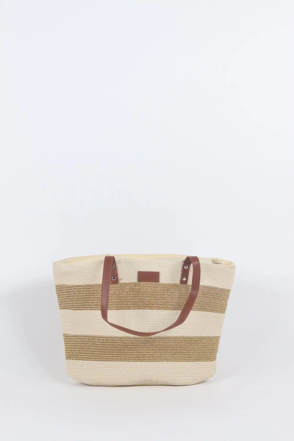 Straw Bag -  Voile