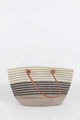 Straw Bag -  Voile