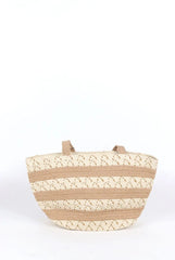 Straw Bag -  Voile