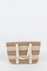 Straw Bag -  Voile