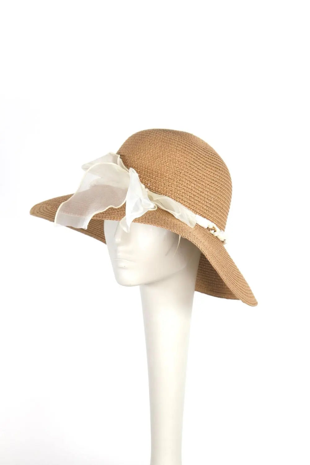 Summer Straw Hat -  Voile