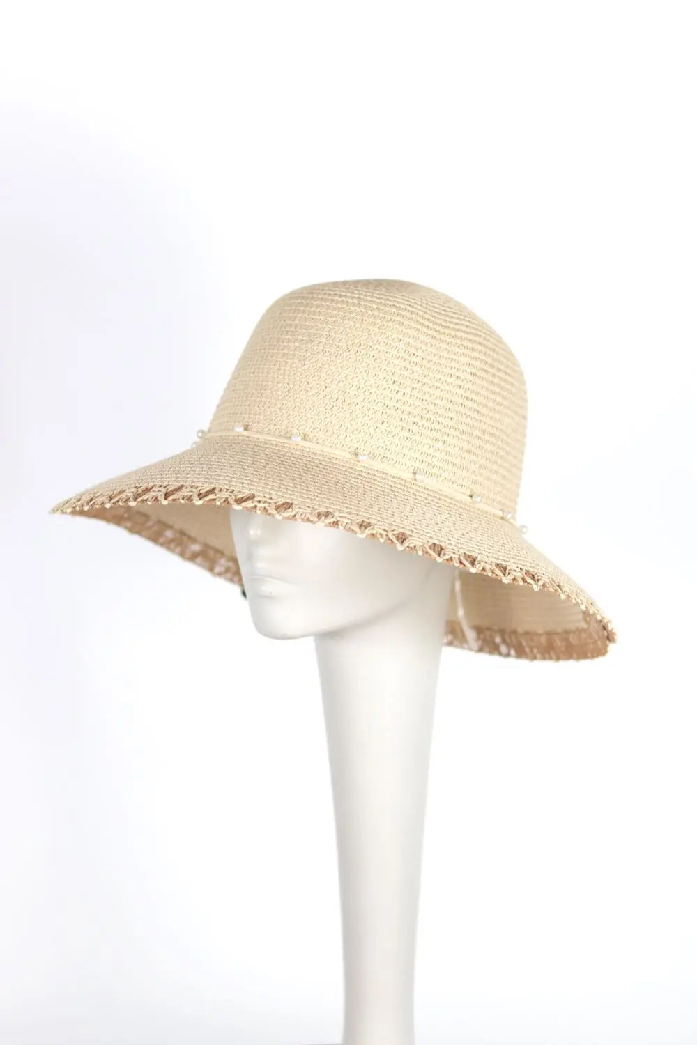 Summer Straw Hat -  Voile