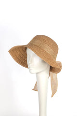 Summer Straw Hat -  Voile