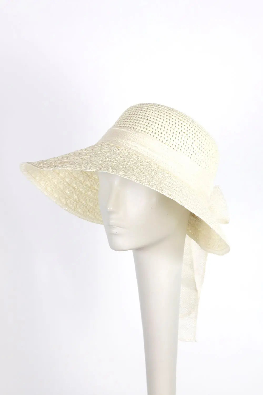 Summer Straw Hat -  Voile