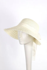 Summer Straw Hat -  Voile