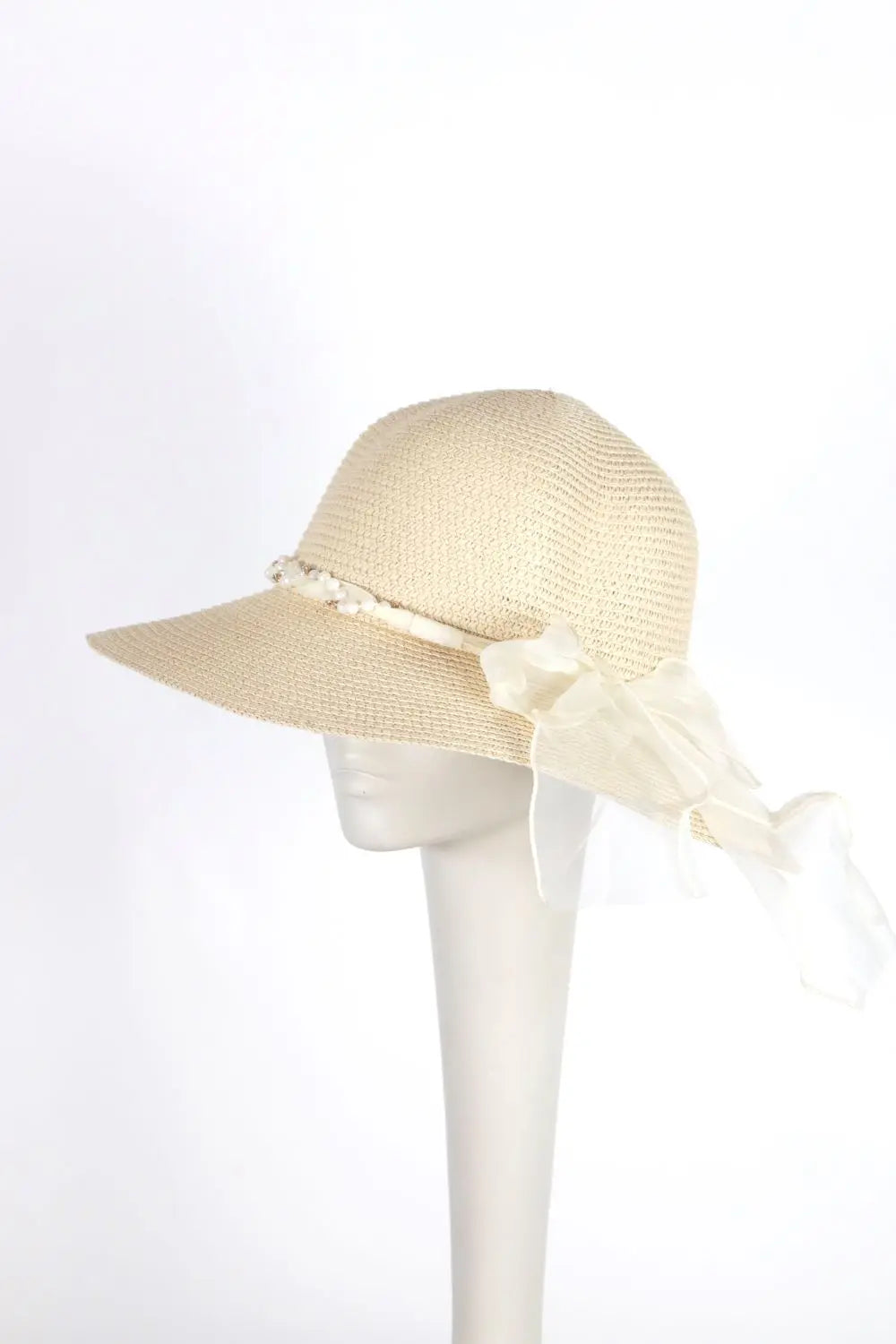 Summer Straw Hat -  Voile