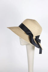 Summer Straw Hat -  Voile