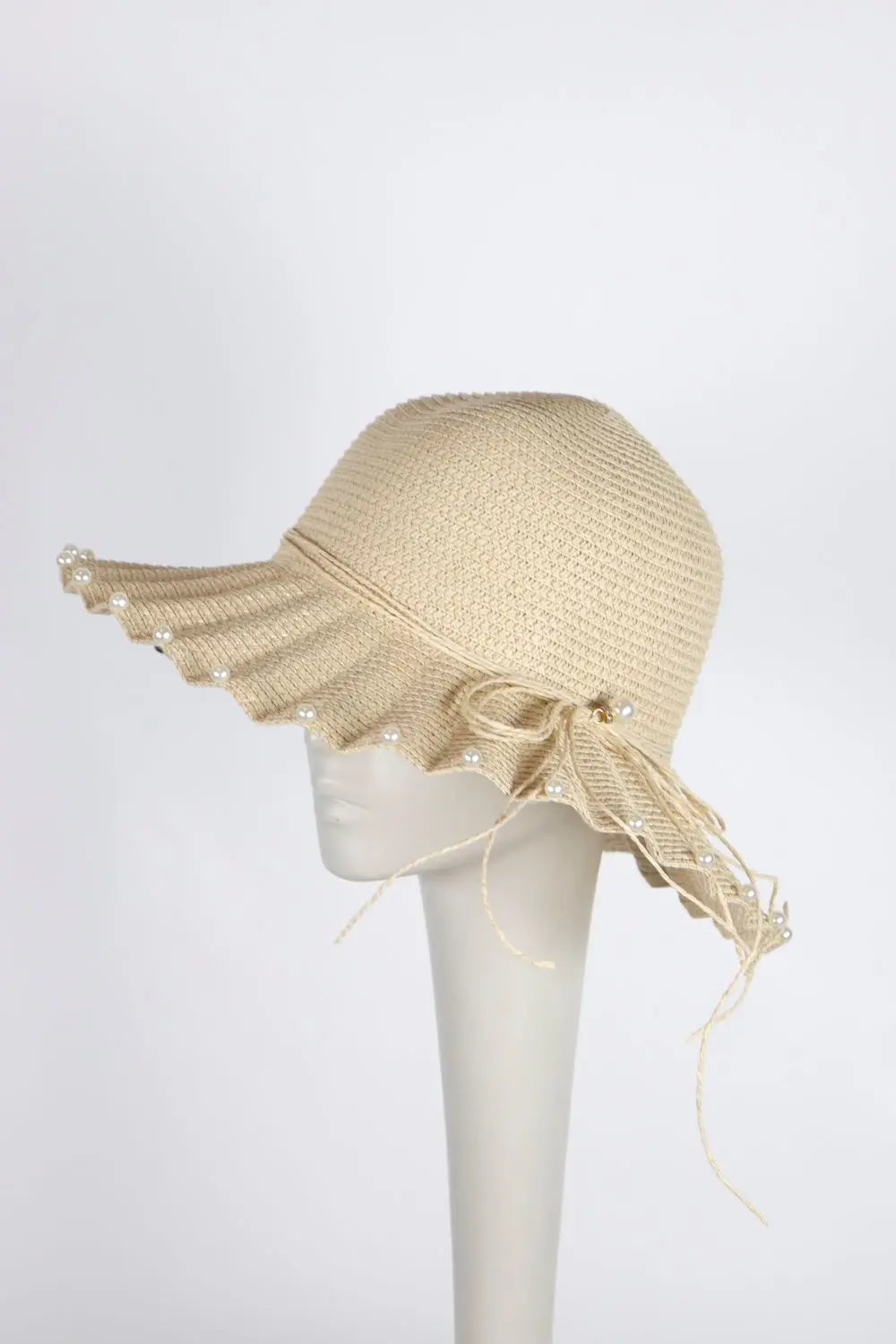 Summer Straw Hat -  Voile