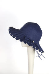 Summer Straw Hat -  Voile