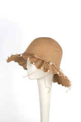 Summer Straw Hat -  Voile