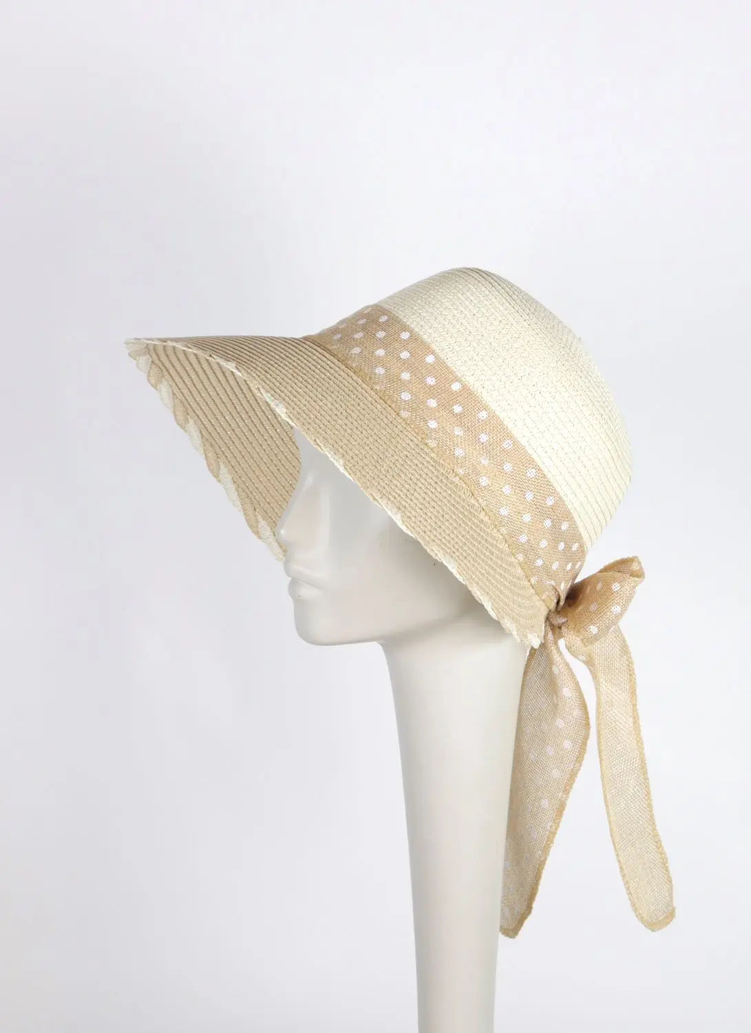 Summer Straw Hat -  Voile