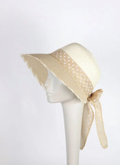 Summer Straw Hat -  Voile