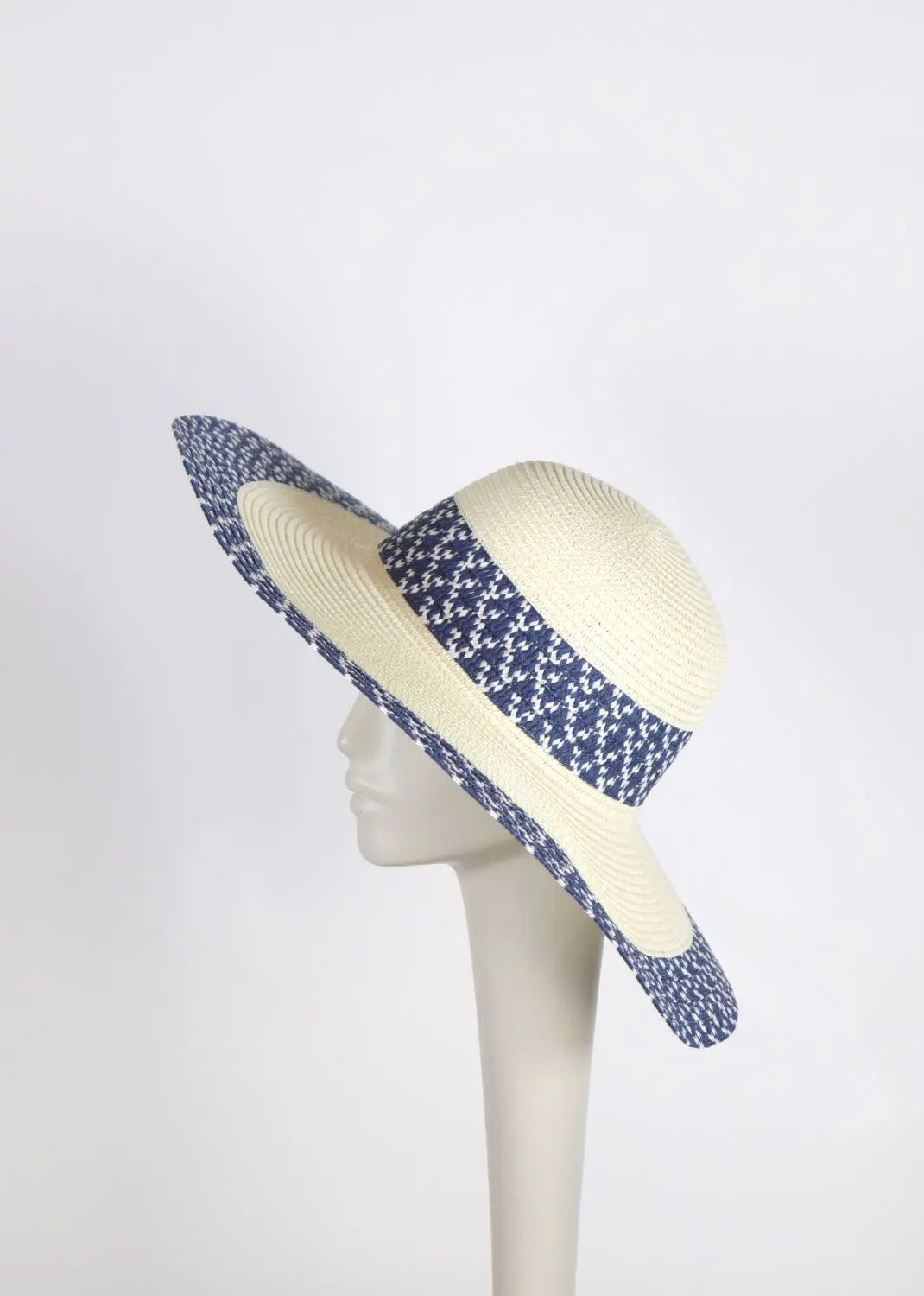 Summer Straw Hat -  Voile