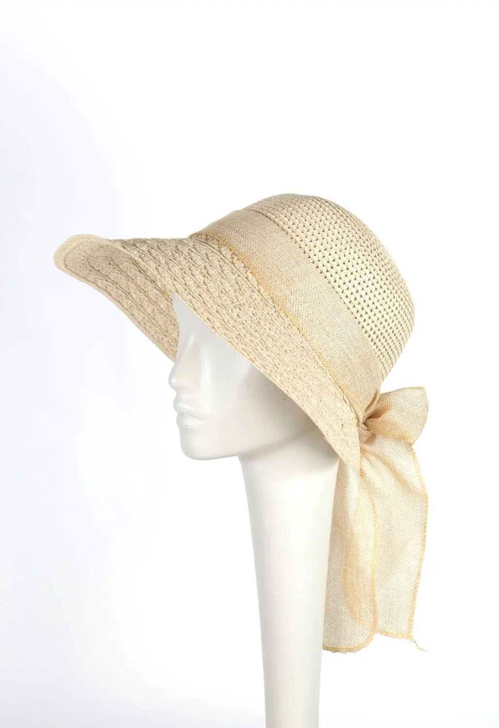 Summer Straw Hat -  Voile