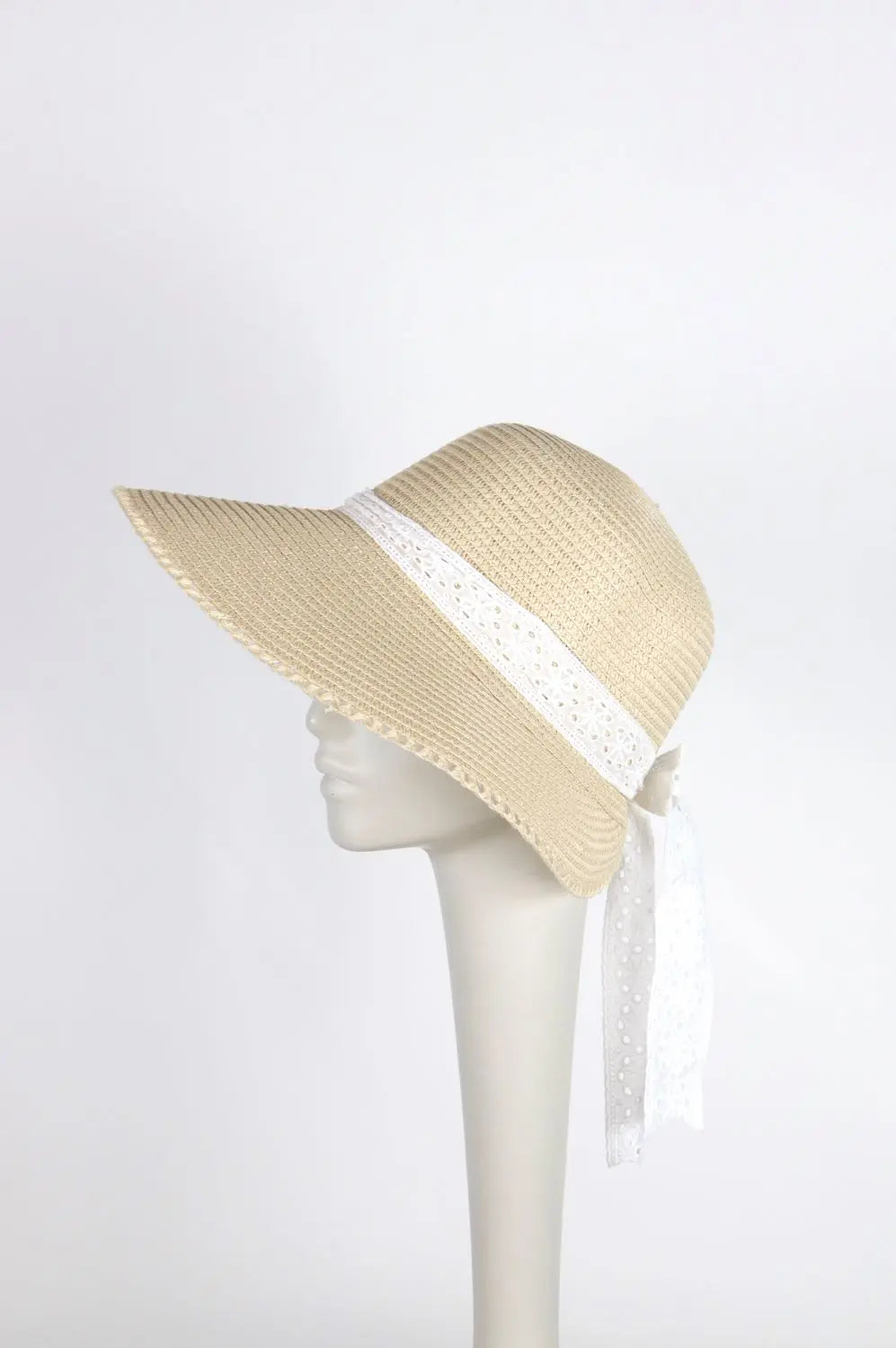 Summer Straw Hat -  Voile