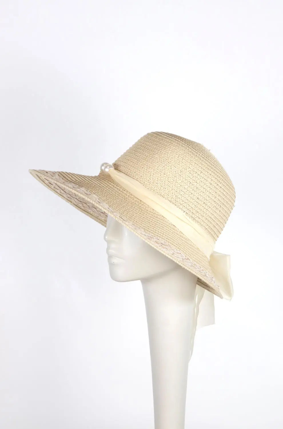 Summer Straw Hat -  Voile